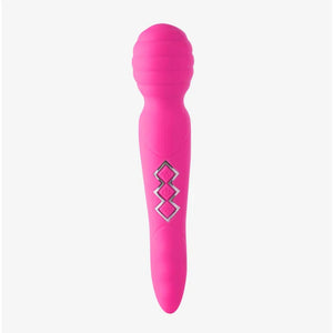 Zoe Twisty Dual Vibrating Pleasure Wand - Pink - MyPleasure