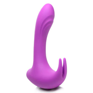 12x Lux Rocker Pulsing and Vibrating G-Spot Rabbit - Pink - MyPleasure