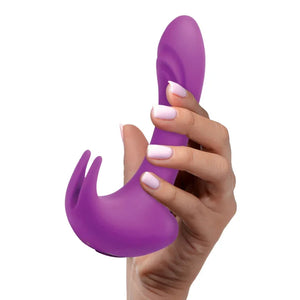 12x Lux Rocker Pulsing and Vibrating G-Spot Rabbit - Pink - MyPleasure