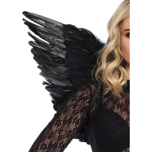 2 Pc Angel Accessory Kit - Black - MyPleasure