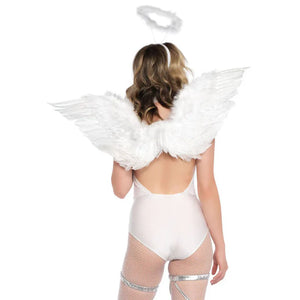 2 Pc Angel Accessory Kit - White - MyPleasure