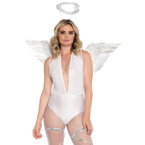 2 Pc Angel Accessory Kit - White - MyPleasure