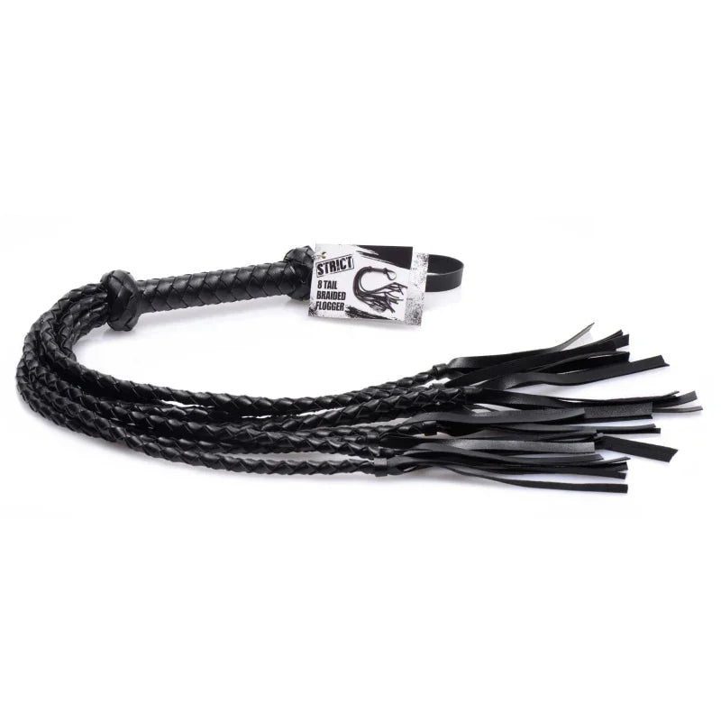 8 Tail Braided Flogger - MyPleasure