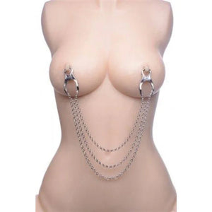 Affix Triple Chain Nipple Clamps - MyPleasure