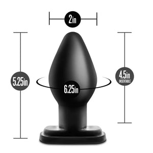 Anal Adventures - XL Plug - Black - MyPleasure