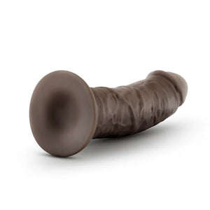 Au Naturel - 8 Inch Dildo With Suction Cup - Chocolate - MyPleasure