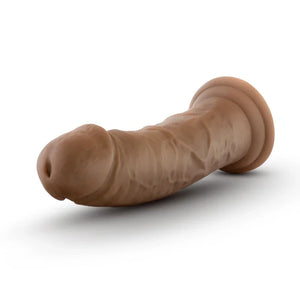 Au Naturel - 8 Inch Dildo With Suction Cup - Mocha - MyPleasure