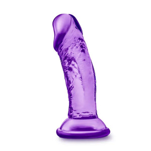 B Yours - Sweet n' Small 4 Inch Dildo With Suction Cup - Purple - MyPleasure
