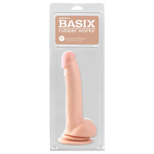 Basix Rubber Works 9 Inch Suction Cup Dong - Flesh - MyPleasure