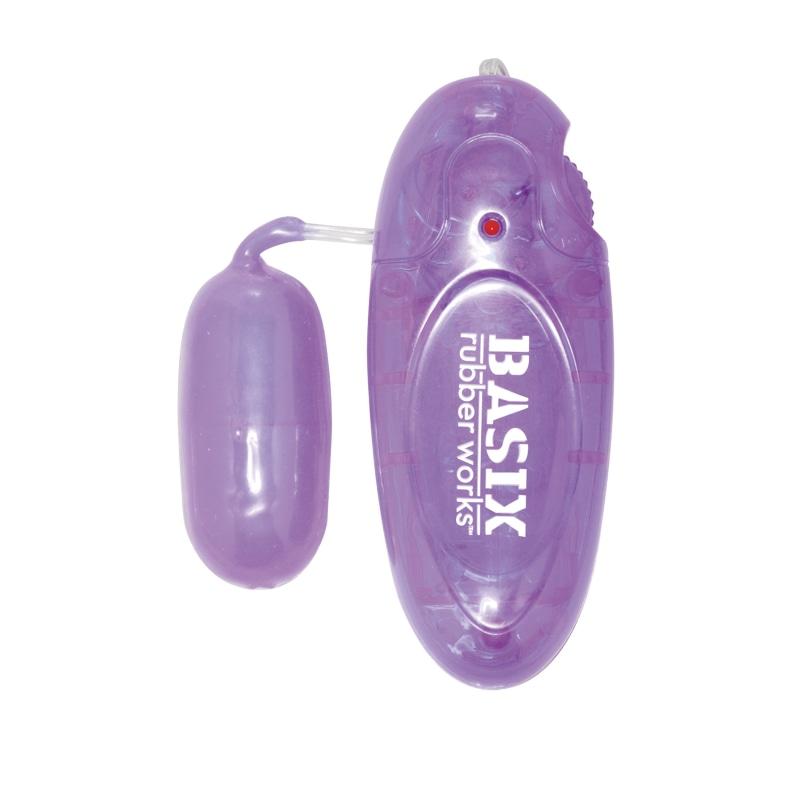 Basix Rubber Works Jelly Egg - Purple PD4306-12