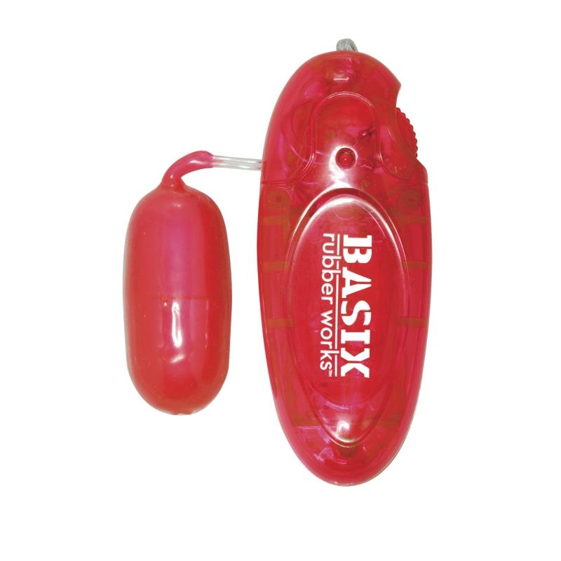 Basix Rubber Works Jelly Egg - Red PD4306-15