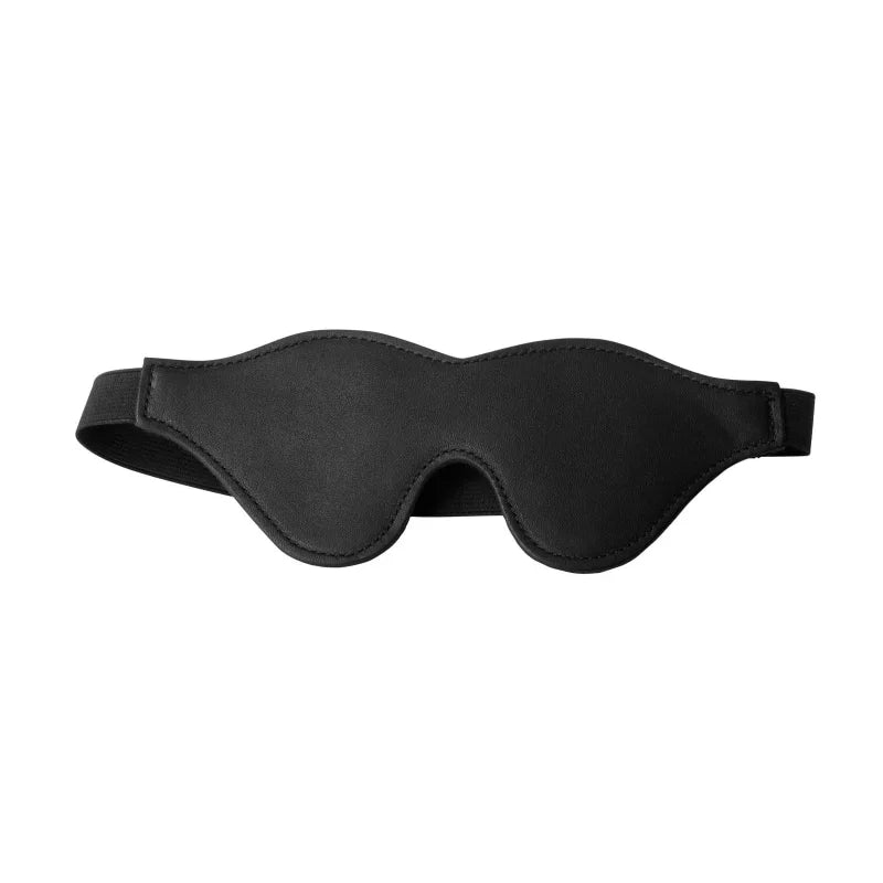 Black Fleece Lined Blindfold - MyPleasure