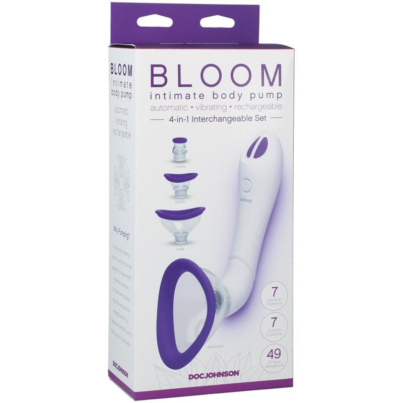Bloom - Intimate Body Pump - Automatic - Vibrating - Violet
