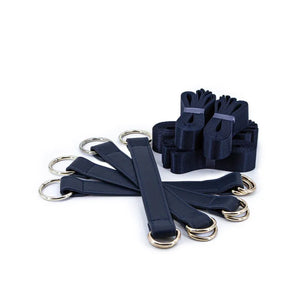 Bondage Couture - Tie Down Straps - Blue - MyPleasure