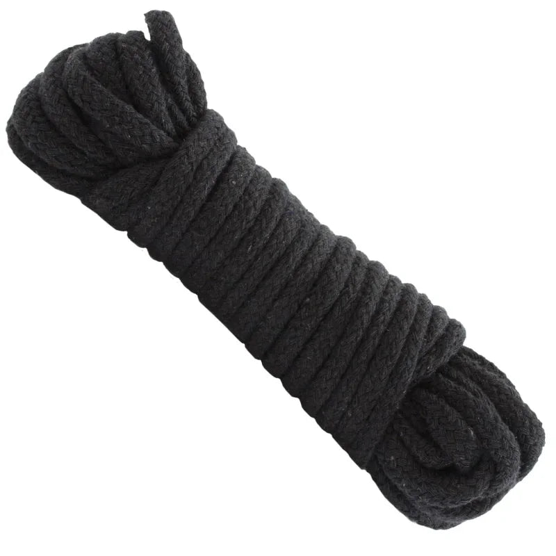 Bondage Rope - Cotton - Japanese Style - Black - MyPleasure