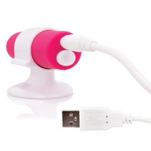 Charged Positive Rechargeable Vibe - Strawberry - MyPleasure