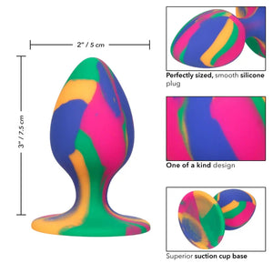Cheeky Medium Tie-Dye Plug - MyPleasure
