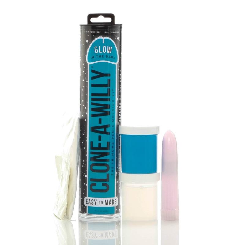 Clone-a-Willy Glow-in-the-Dark Kit - Blue BD8193