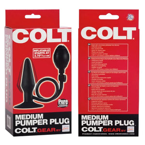 Colt Medium Pumper Plug - Black - MyPleasure