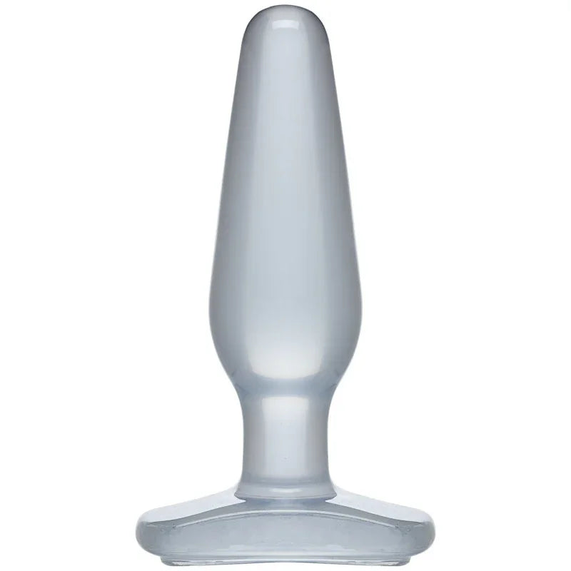 Crystal Jellies Butt Plug - Medium - Clear - MyPleasure