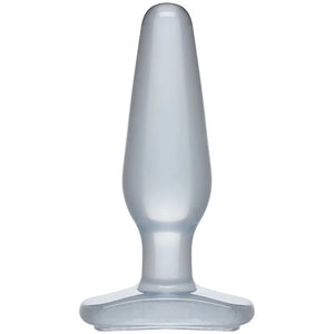 Crystal Jellies Butt Plug - Medium - Clear - MyPleasure