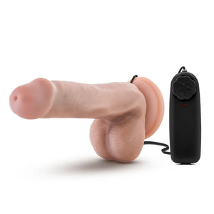 Dr. Skin - Dr. Rob - 6 Inch Vibrating Cock With Suction Cup - Vanilla - MyPleasure