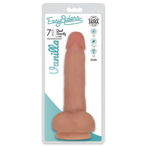 Easy Riders 7" Slim Dong With Balls - Vanilla - MyPleasure