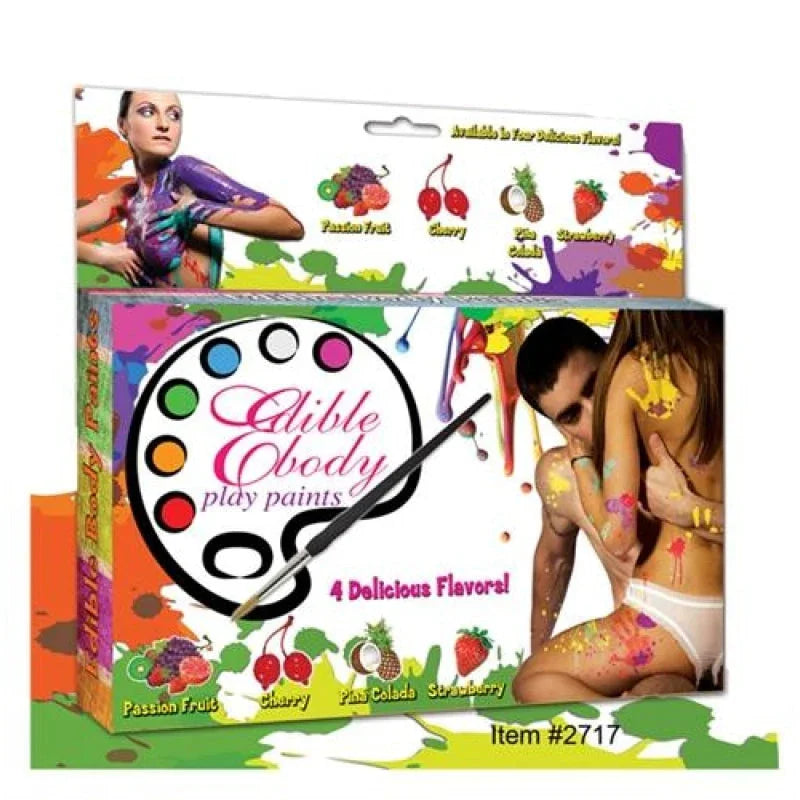 Edible Body Play Paints Kit - MyPleasure
