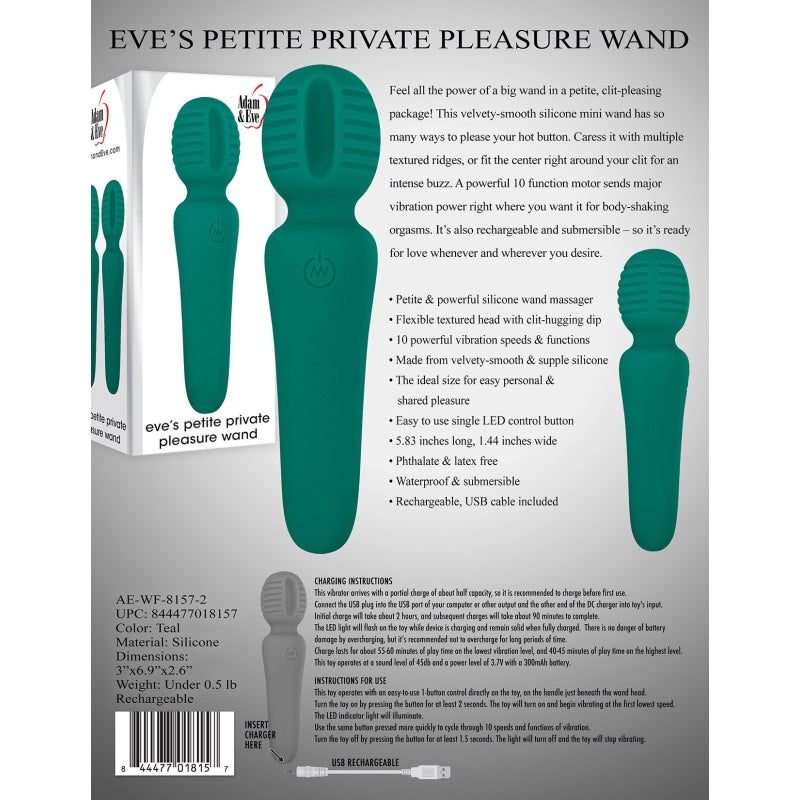 Eve’s Petite Private Pleasure Wand - Vibrators