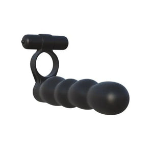 Fantasy C-Ringz Posable Partner Double Penetrator - Black - MyPleasure