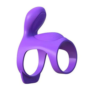 Fantasy C-Ringz Ultimate Couples Cage - Purple - MyPleasure