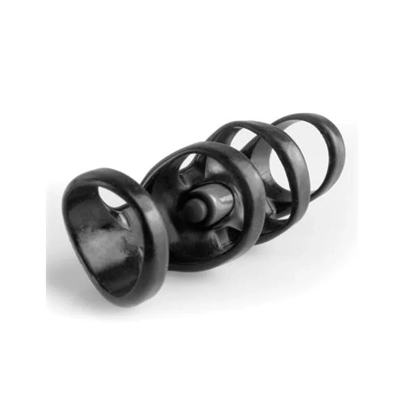 Fantasy X-Tensions Vibrating Power Cage - Black - MyPleasure