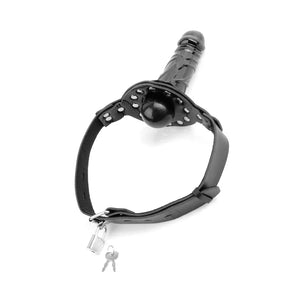 Fetish Fantasy Deluxe Ball Gag With Dong - MyPleasure
