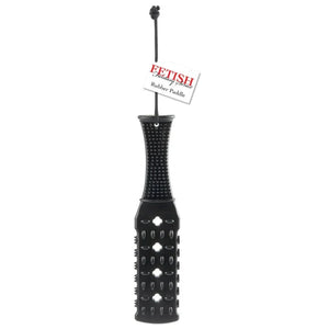 Fetish Fantasy Series Rubber Paddle - Black - MyPleasure