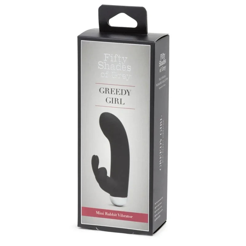 Fifty Shades of Grey Greedy Girl Mini Rabbit Vibrator - MyPleasure