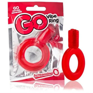 Go Vibe Ring - Each - Red - MyPleasure