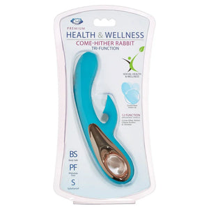 Health and Wellness Come Hither Rabbit Tri-Function - MyPleasure