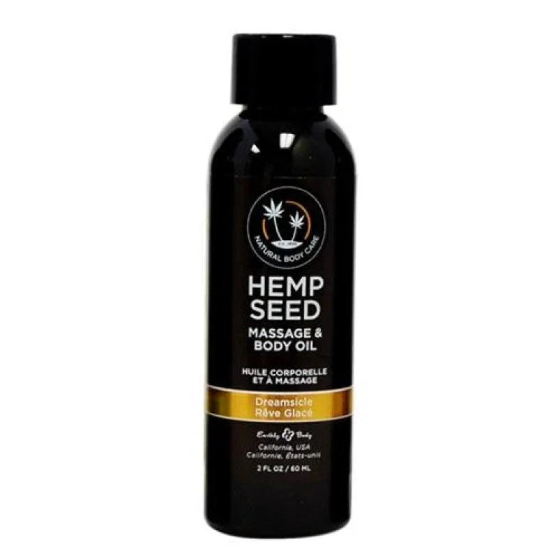 Hemp Seed Massage Oil - 2 Fl. Oz. - Dreamsicle - MyPleasure