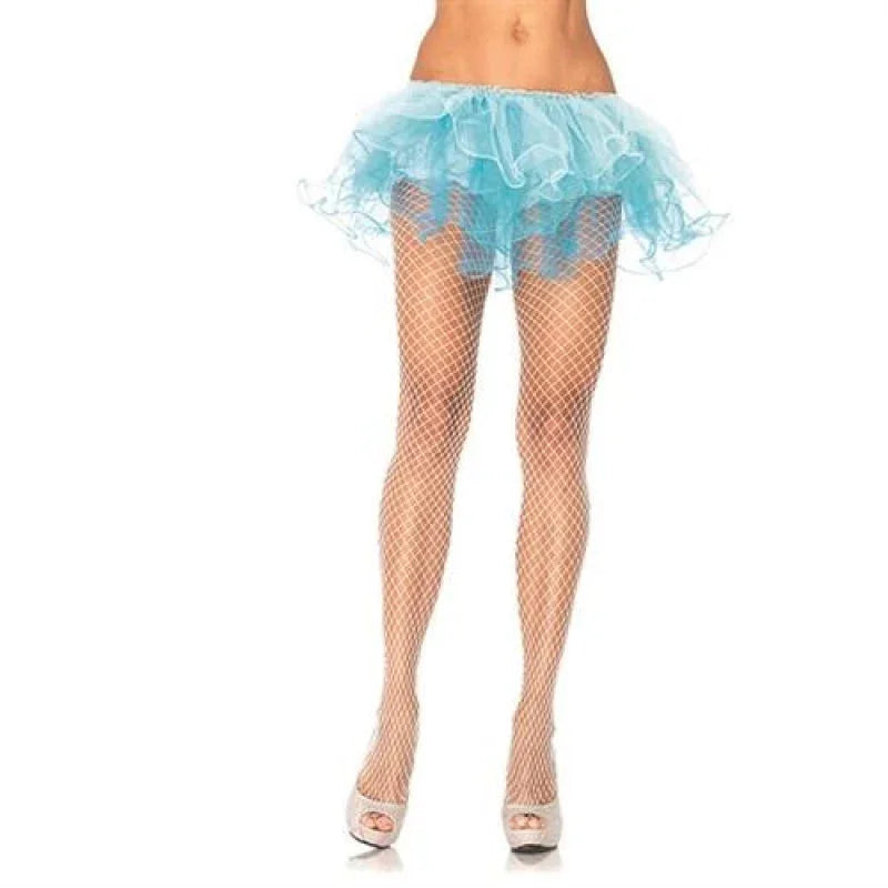 Industrial Net Pantyhose - One Size - White - MyPleasure