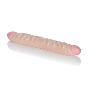 Ivory Duo 12 Inches Veined Double Dong - MyPleasure