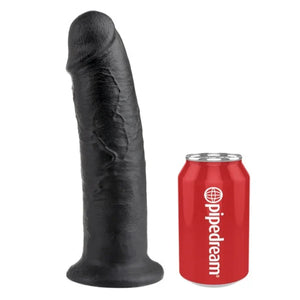 King Cock 10-Inch Cock - Black - MyPleasure