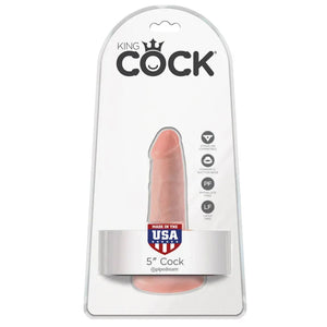 King Cock 5" Cock - Light - MyPleasure