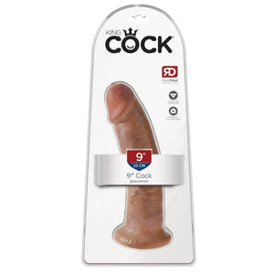 King Cock 9" Cock - Tan - MyPleasure