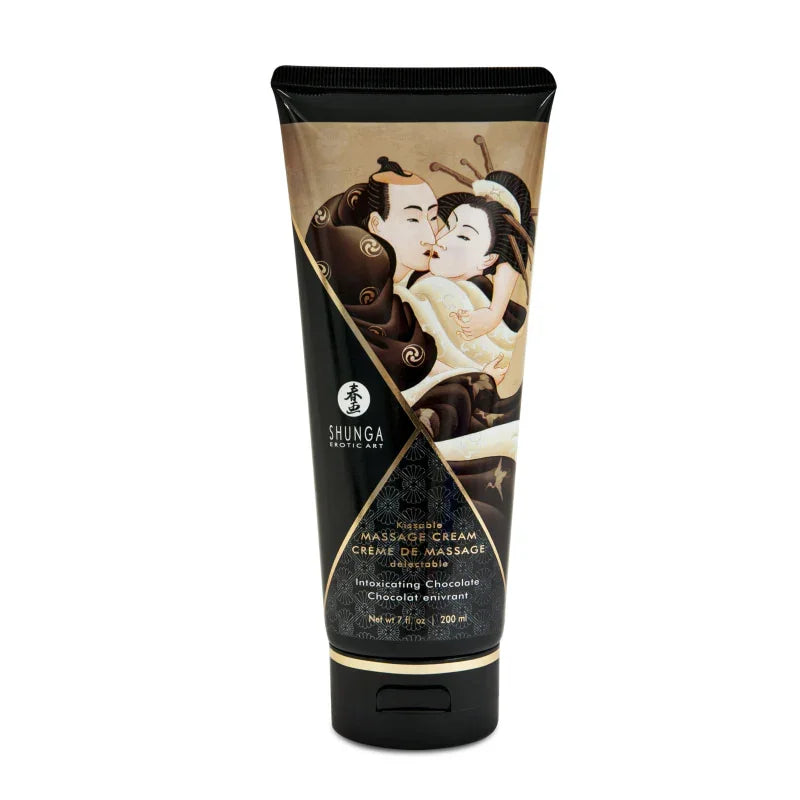 Kissable Massage Cream - Intoxicating Chocolate - 7 Fl. Oz. / 200 ml - MyPleasure