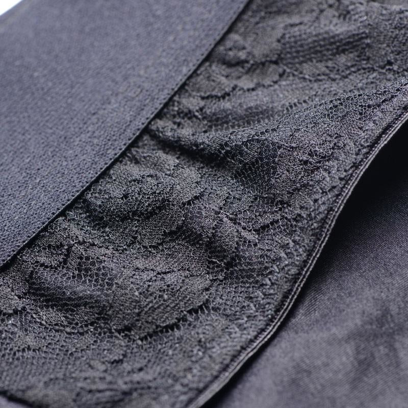 Lace Envy Black Crotchless Panty Harness - S/m - Lingerie & Sexy Apparel