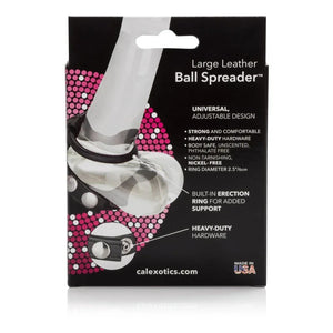Large Leather Ball Spreader - MyPleasure