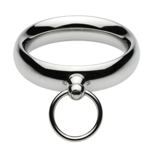 Lead Me Stainless Steel Cock Ring- 1.75 - MyPleasure