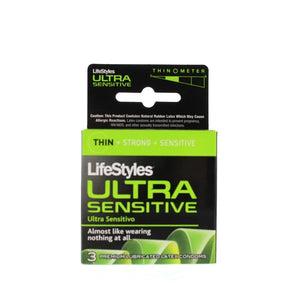 Lifestyles Ultra Sensitive - 3 Pack - MyPleasure