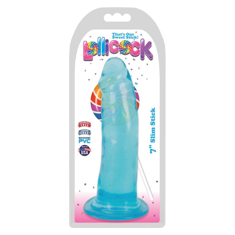 Lollicock 7 Inch Slim Stick - Berry Ice