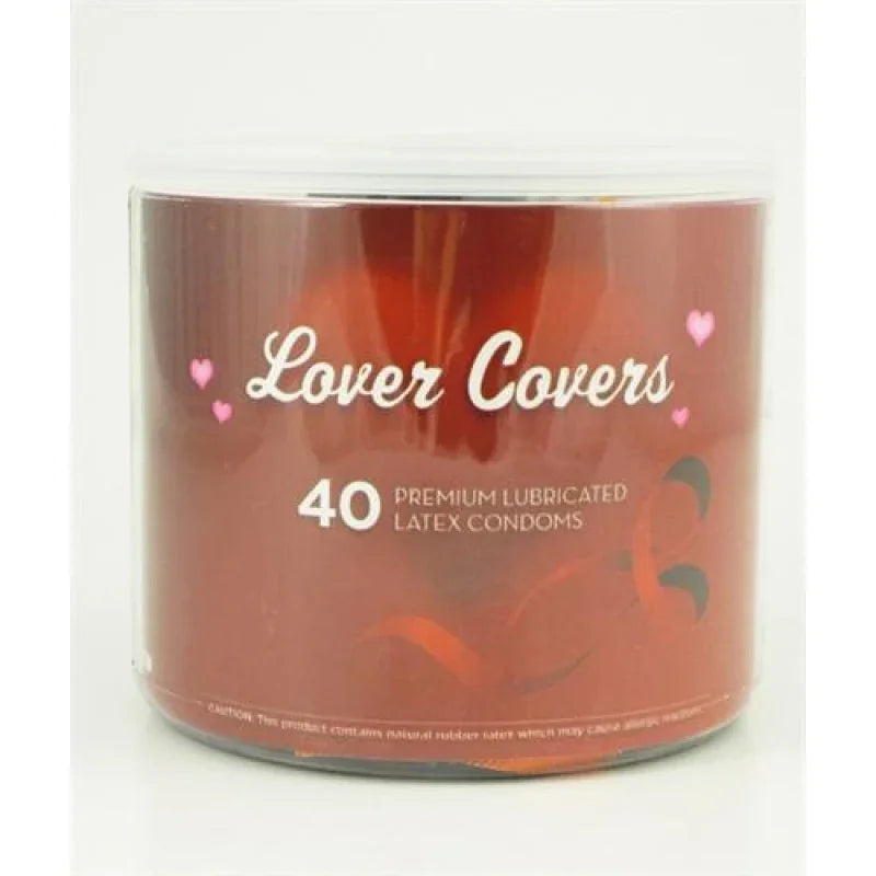 Lover Covers - 40 Count Jar - MyPleasure